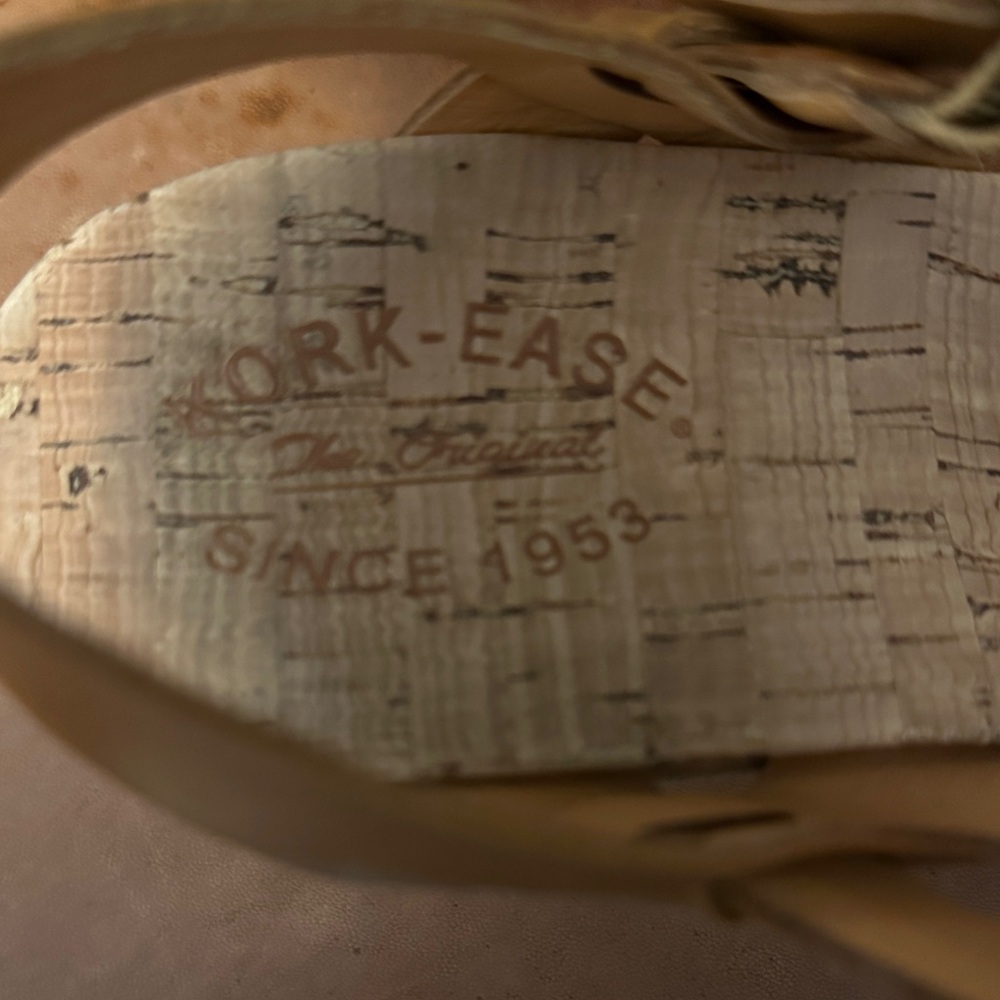 Kork-Ease Brown Wedge Sandals - Picture 11 of 12